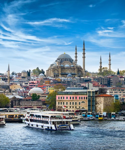 Istanbul the capital of Turkey, eastern tourist city.